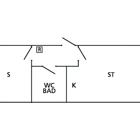 Apartment 1 Bedroom Awesome In *